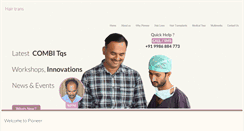 Desktop Screenshot of besthairtransplantindia.com