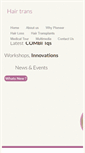 Mobile Screenshot of besthairtransplantindia.com